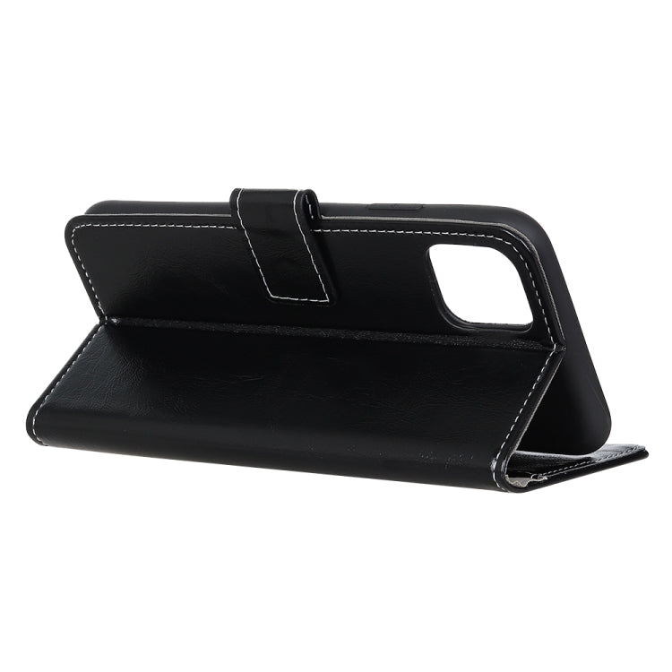 For iPhone 12 Pro Max Retro Crazy Horse Texture Horizontal Flip Leather Case with Holder & Card Slots & Photo Frame & Wallet