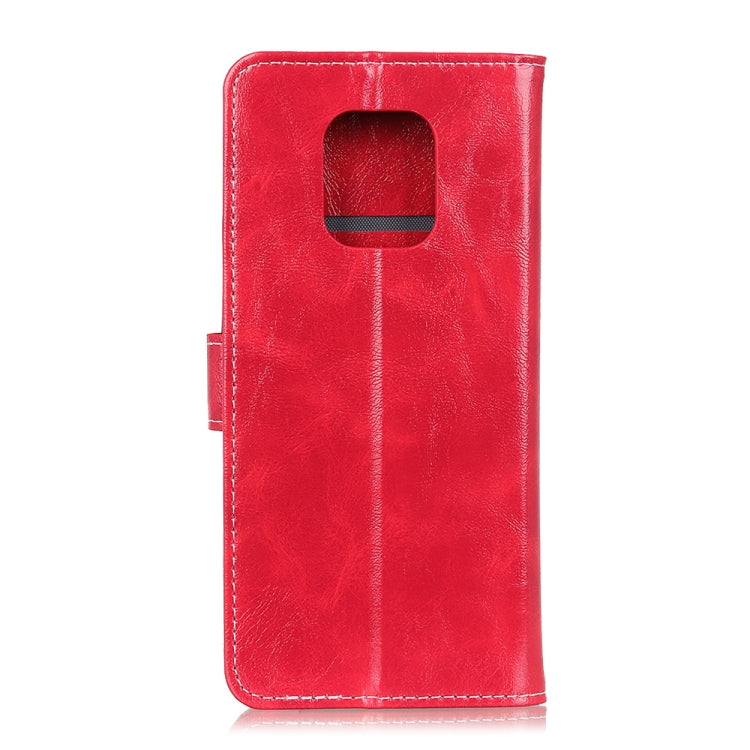 For Xiaomi Redmi 10X 5G / 10X Pro 5G Retro Crazy Horse Texture Horizontal Flip Leather Case with Holder & Card Slots & Photo Frame & Wallet