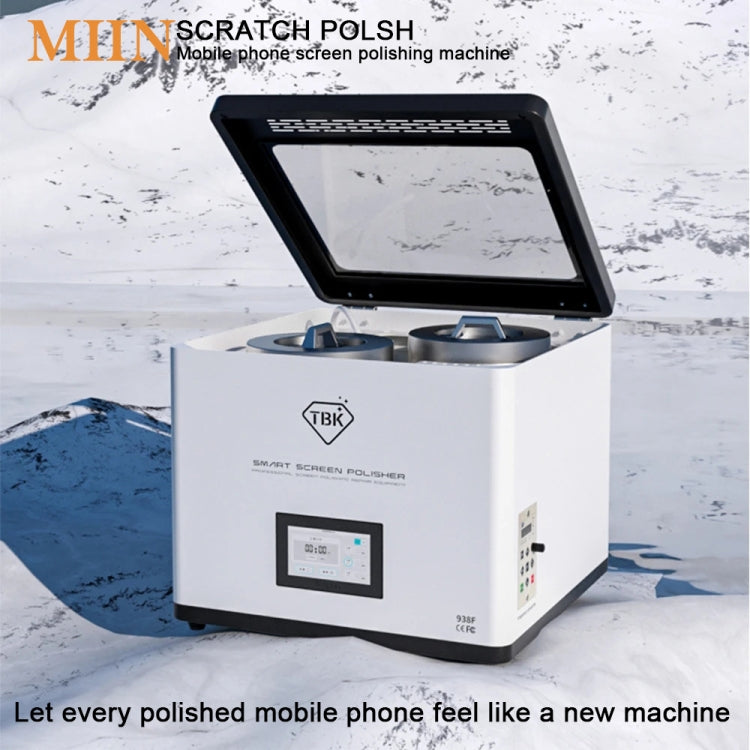 TBK 938F Automatic Grinding Polishing Machine Display Scratch Removal Machine, Plug: