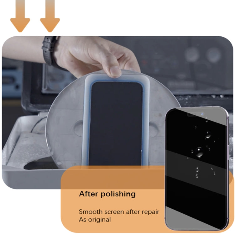 TBK 938F Automatic Grinding Polishing Machine Display Scratch Removal Machine, Plug: