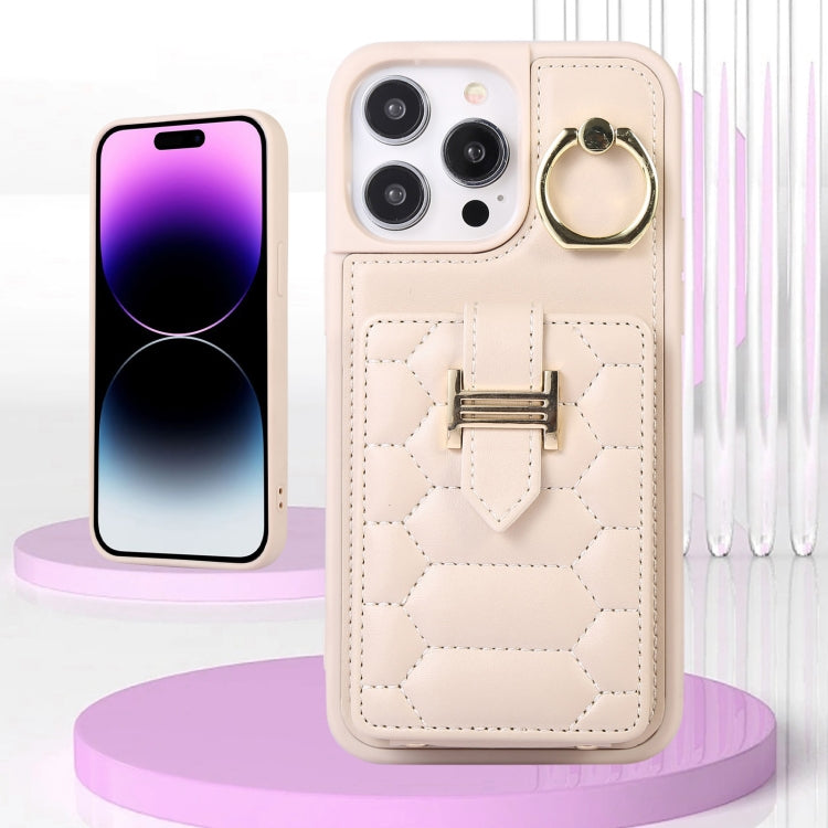 For iPhone 14 Vertical Card Bag Ring Holder Phone Case with Dual Lanyard