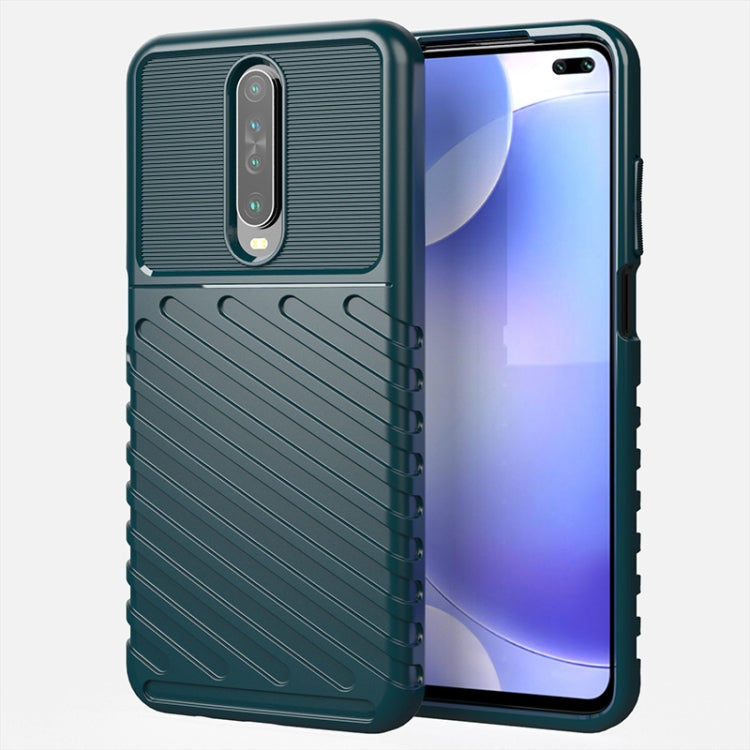 For Xiaomi Redmi K30 / K30i Thunderbolt Shockproof TPU Soft Case(Green)
