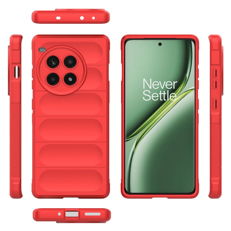For OnePlus Ace 3 Pro 5G Magic Shield TPU + Flannel Phone Case