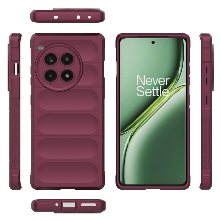 For OnePlus Ace 3 Pro 5G Magic Shield TPU + Flannel Phone Case
