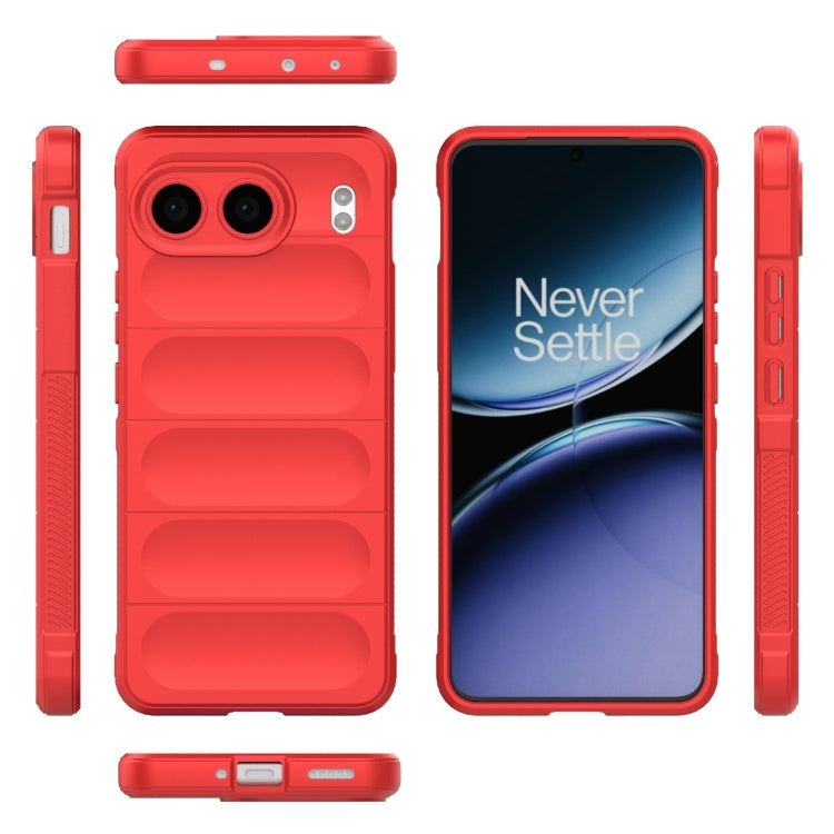 For OnePlus Nord 4 5G Global Magic Shield TPU + Flannel Phone Case
