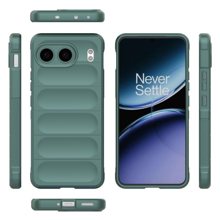For OnePlus Nord 4 5G Global Magic Shield TPU + Flannel Phone Case