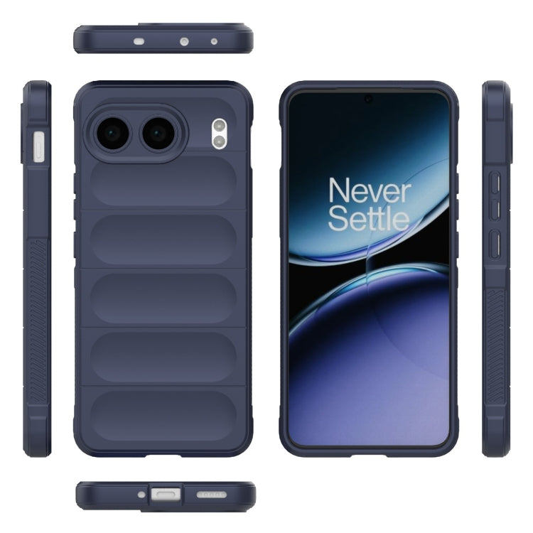 For OnePlus Nord 4 5G Global Magic Shield TPU + Flannel Phone Case