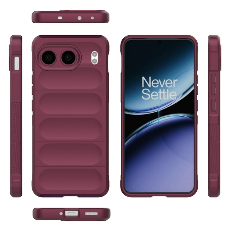For OnePlus Nord 4 5G Global Magic Shield TPU + Flannel Phone Case