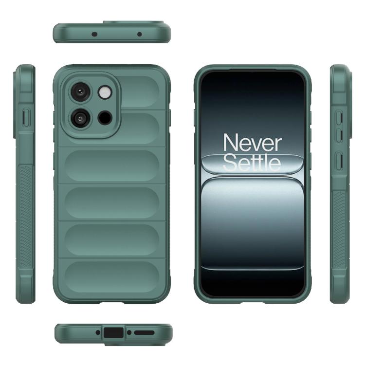 For OnePlus 13T 5G Magic Shield TPU + Flannel Phone Case