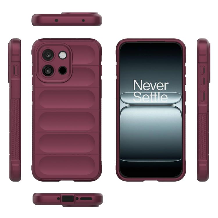 For OnePlus 13T 5G Magic Shield TPU + Flannel Phone Case