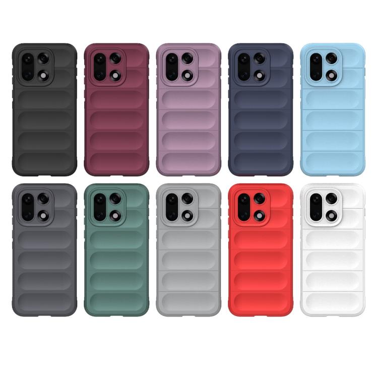 For OnePlus 15 Magic Shield TPU + Flannel Phone Case