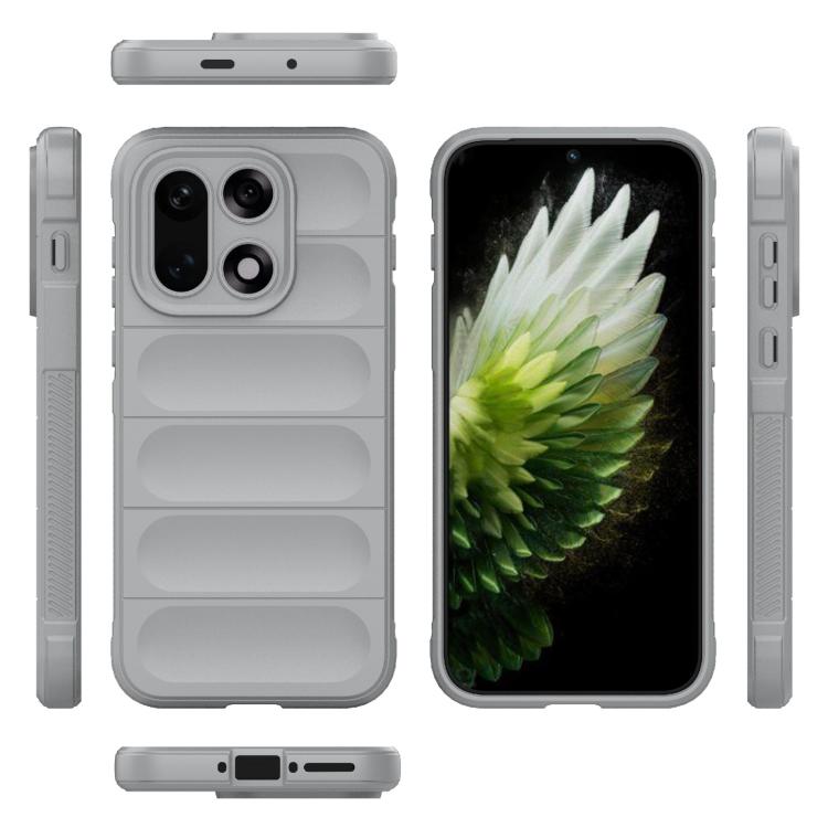 For OnePlus 15 Magic Shield TPU + Flannel Phone Case