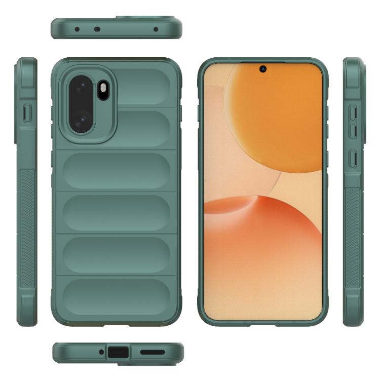 For OnePlus 15R 5G Global Magic Shield TPU + Flannel Phone Case