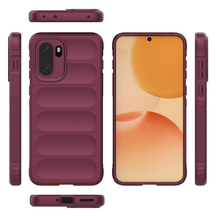 For OnePlus 15R 5G Global Magic Shield TPU + Flannel Phone Case