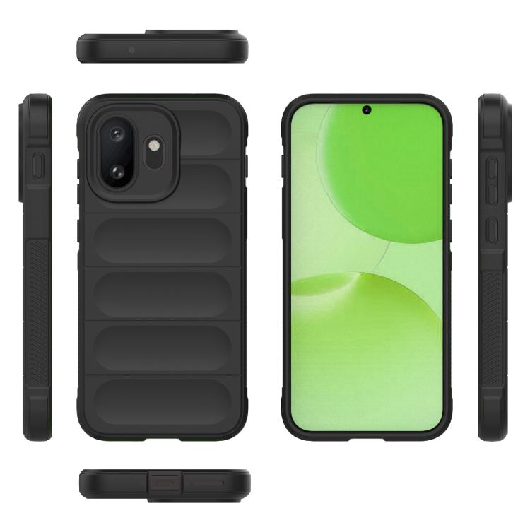 For OnePlus 15T 5G Magic Shield TPU + Flannel Phone Case