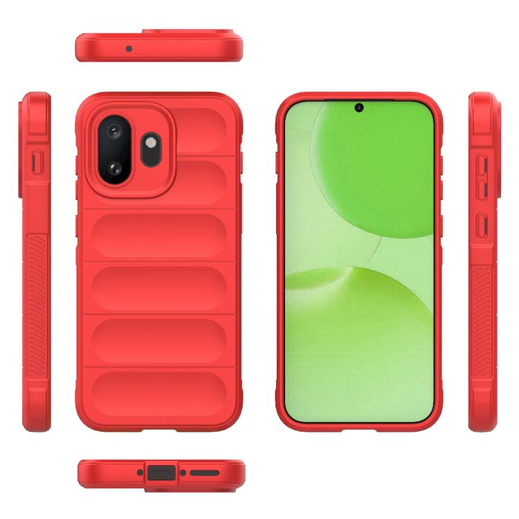 For OnePlus 15T 5G Magic Shield TPU + Flannel Phone Case
