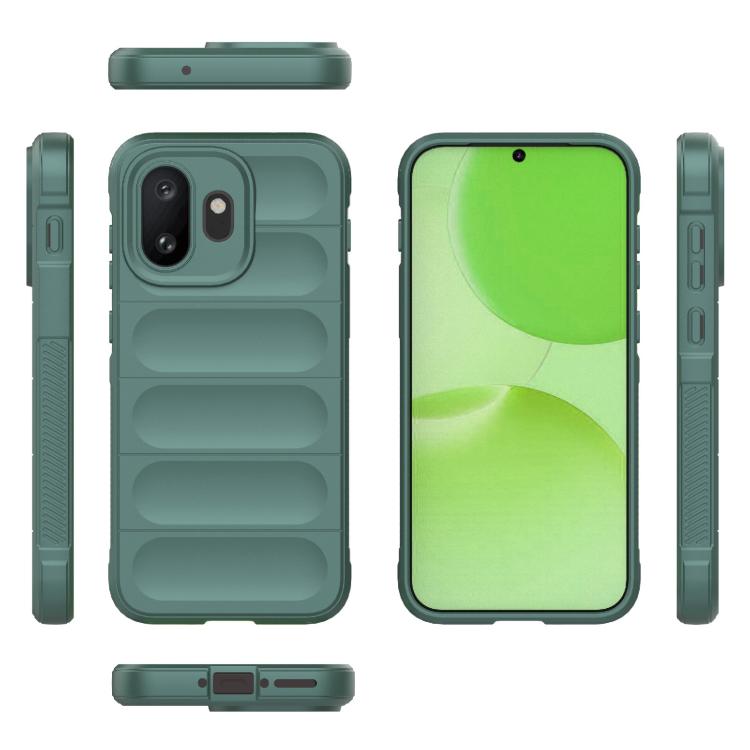 For OnePlus 15T 5G Magic Shield TPU + Flannel Phone Case