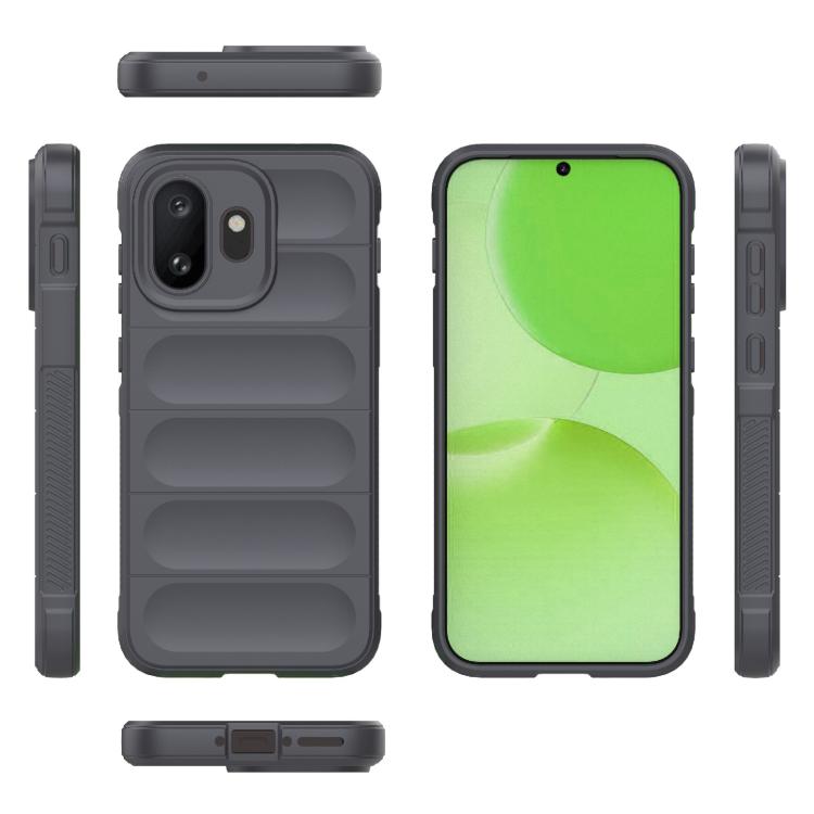For OnePlus 15T 5G Magic Shield TPU + Flannel Phone Case