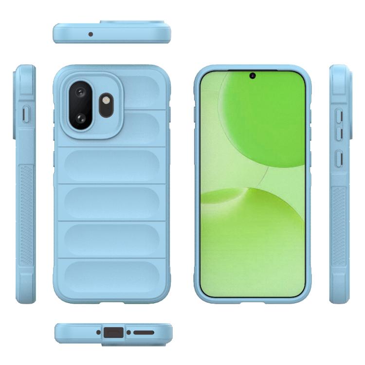 For OnePlus 15T 5G Magic Shield TPU + Flannel Phone Case