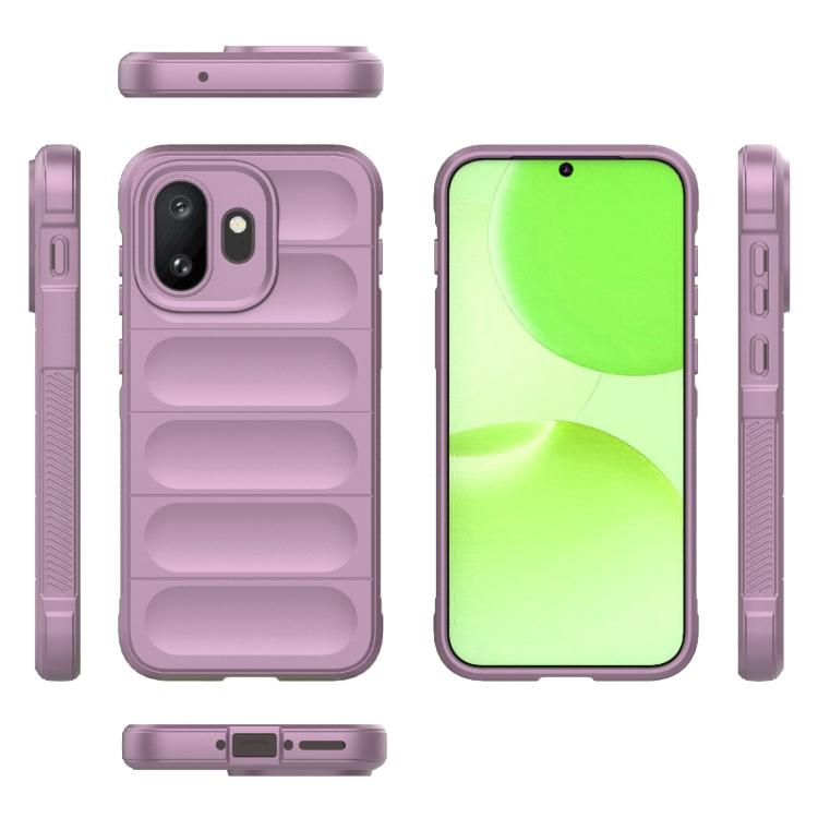 For OnePlus 15T 5G Magic Shield TPU + Flannel Phone Case