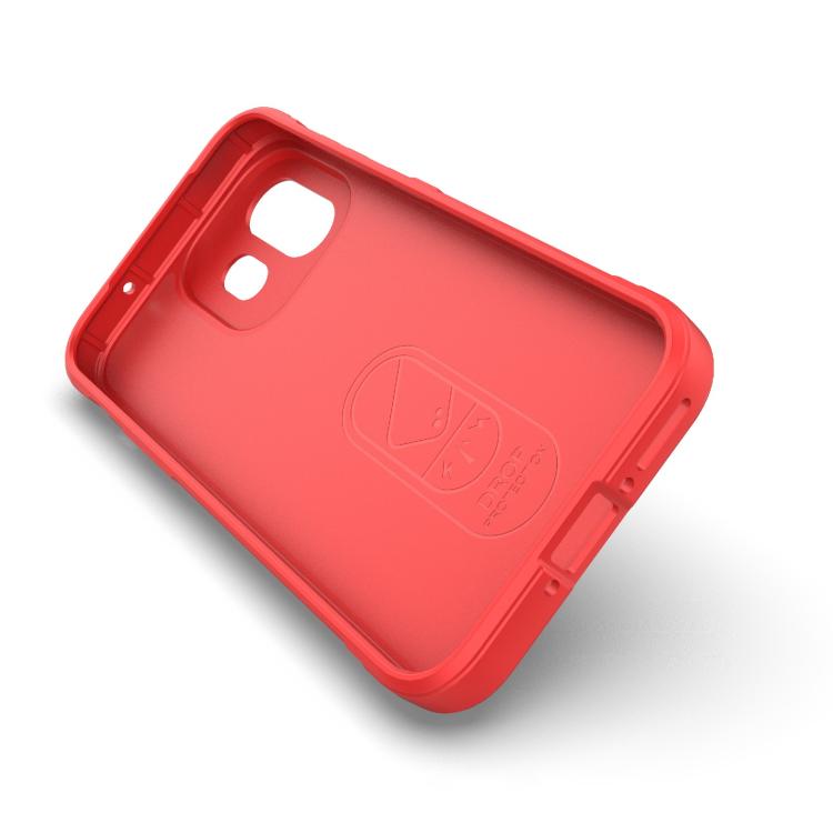 For OnePlus 15T 5G Magic Shield TPU + Flannel Phone Case