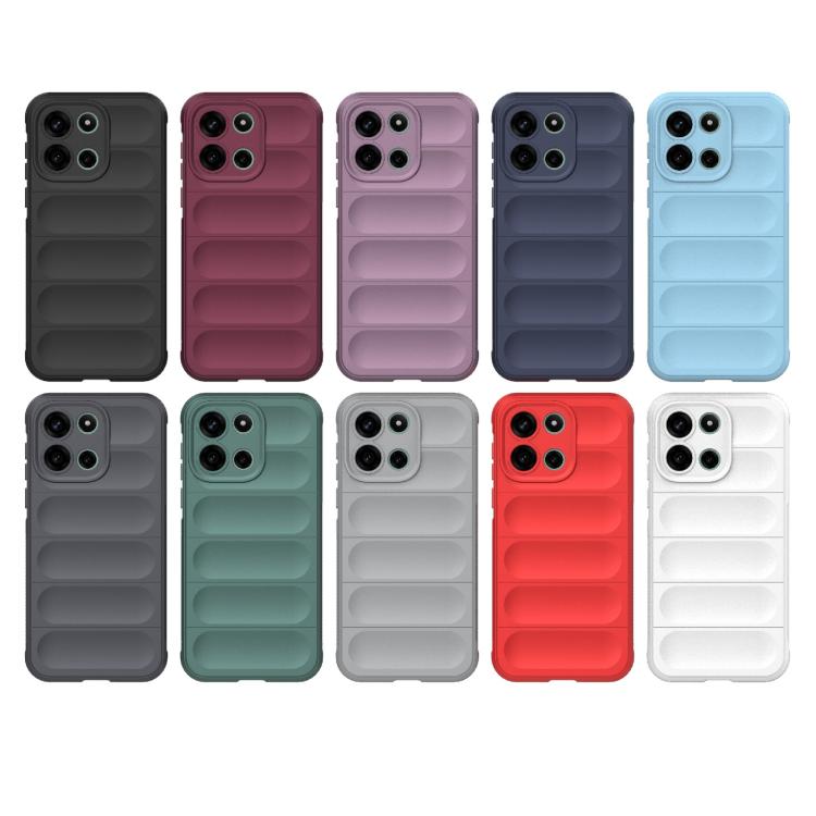 For OnePlus Turbo 6 5G Magic Shield TPU + Flannel Phone Case