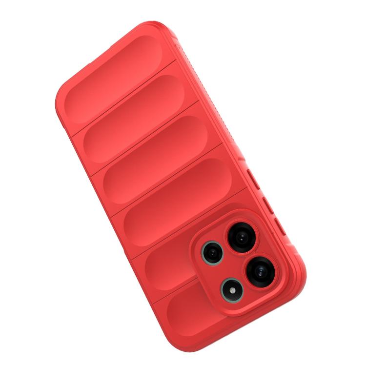 For OnePlus Turbo 6 5G Magic Shield TPU + Flannel Phone Case
