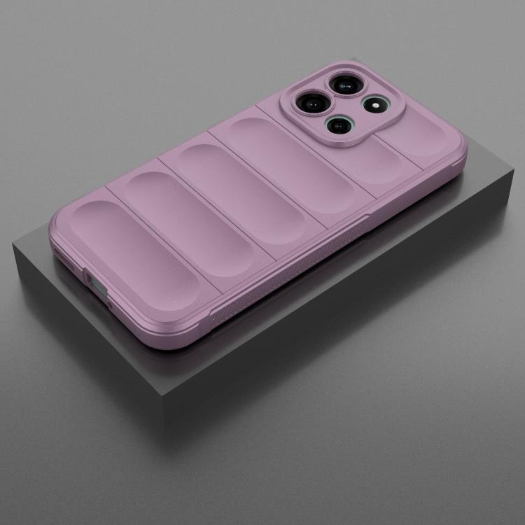 For OnePlus Turbo 6 5G Magic Shield TPU + Flannel Phone Case