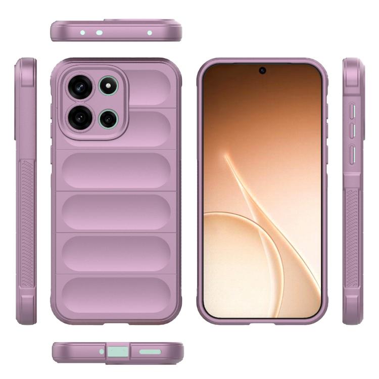 For OnePlus Turbo 6 5G Magic Shield TPU + Flannel Phone Case