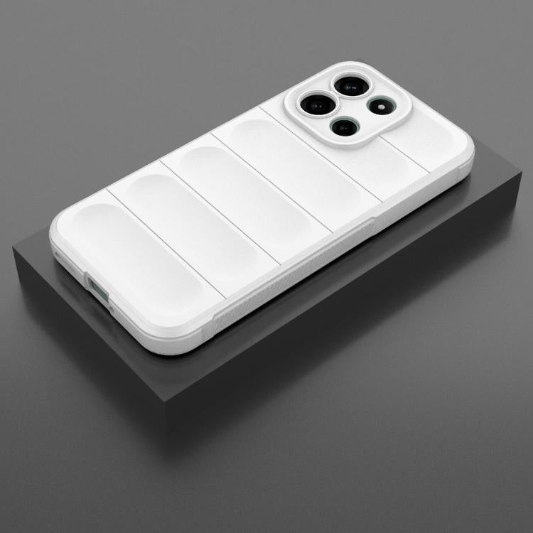 For OnePlus Turbo 6 5G Magic Shield TPU + Flannel Phone Case