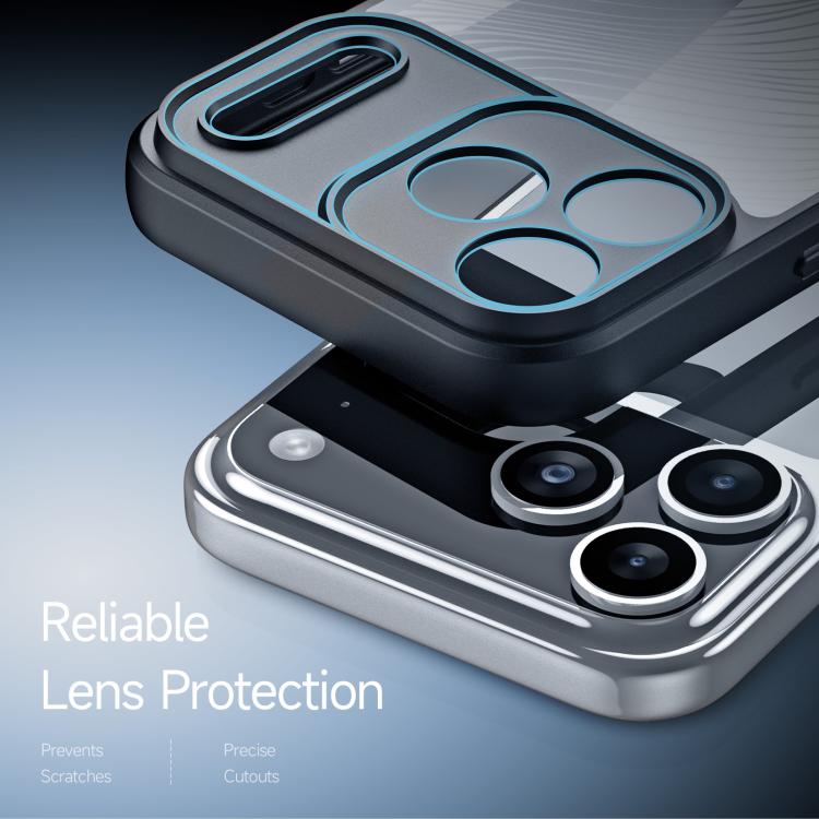For iPhone 17 Pro DUX DUCIS Aimo Series  Frosted Feel Phone Case - Black