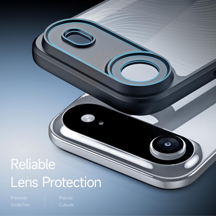 For iPhone Air DUX DUCIS Aimo Series  Frosted Feel Phone Case - Black
