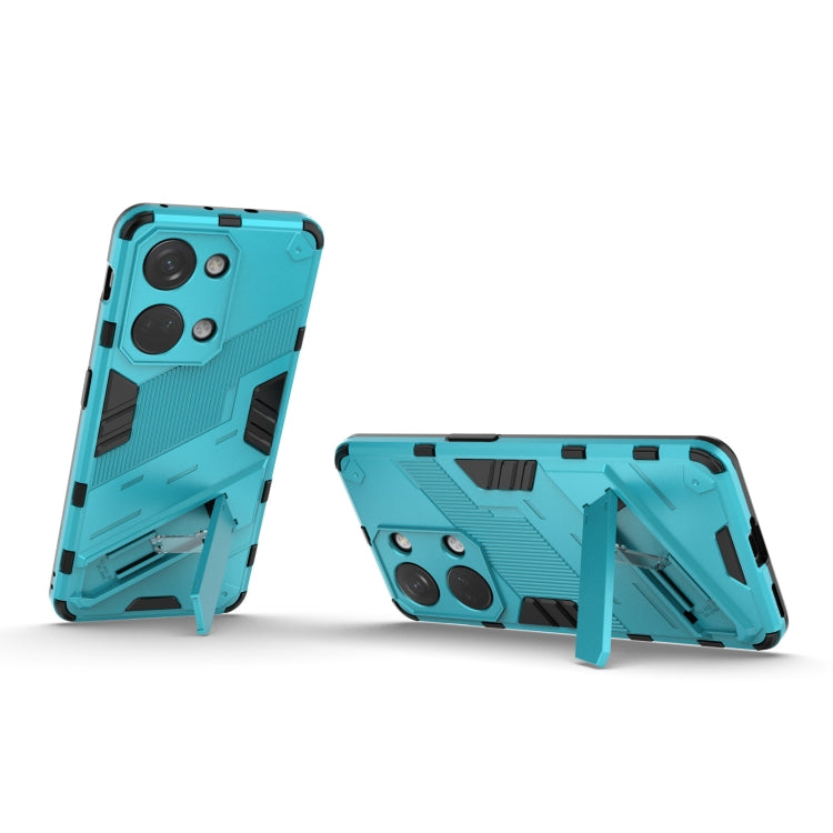 For OnePlus Ace 2V Punk Armor 2 in 1 PC + TPU Phone Case with Holder