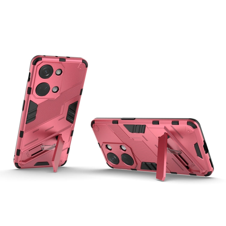 For OnePlus Ace 2V Punk Armor 2 in 1 PC + TPU Phone Case with Holder