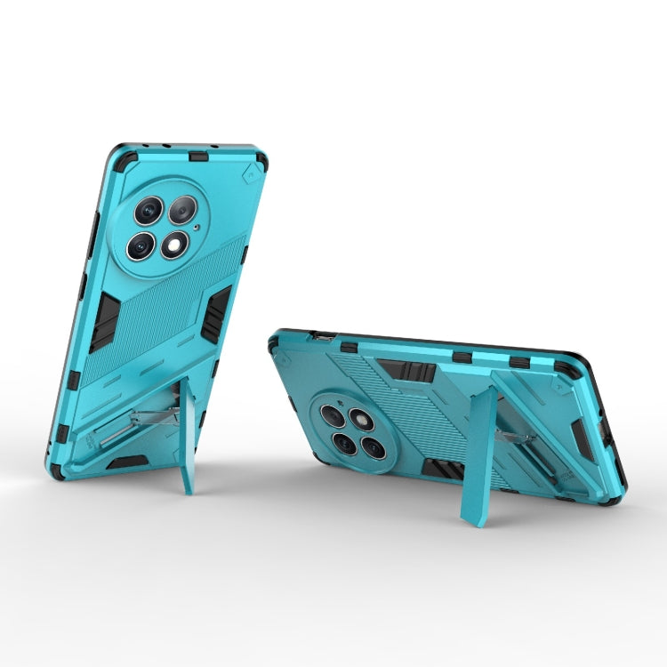 For OnePlus Ace 2 Pro Punk Armor 2 in 1 PC + TPU Phone Case with Holder