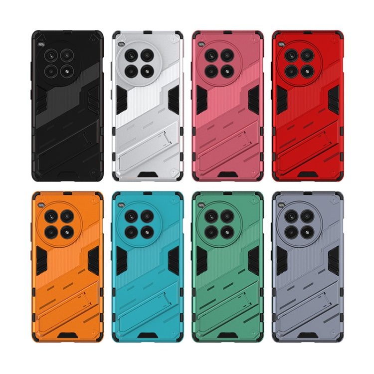 For OnePlus Ace 3 Pro 5G Punk Armor 2 in 1 PC + TPU Phone Case with Holder
