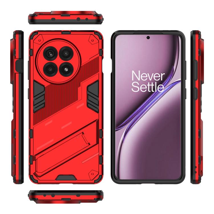 For OnePlus Ace 5 Punk Armor 2 in 1 PC + TPU Phone Case with Holder