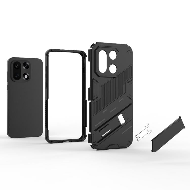For OnePlus 15 Punk Armor 2 in 1 PC + TPU Phone Case with Holder