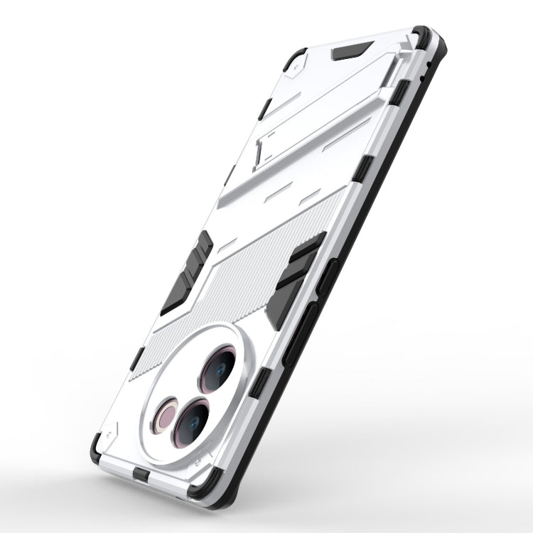 For vivo V30e 5G Global Punk Armor 2 in 1 PC + TPU Phone Case with Holder