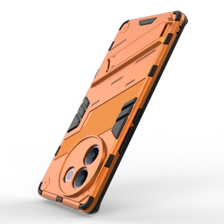 For vivo V30e 5G Global Punk Armor 2 in 1 PC + TPU Phone Case with Holder