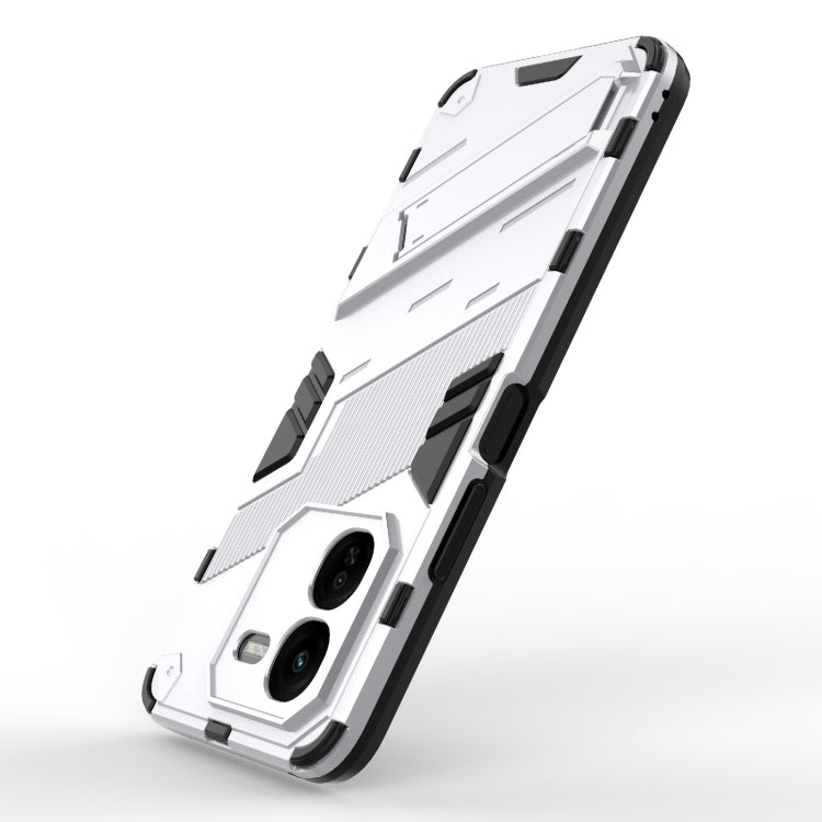 For vivo iQOO Z9X 5G Punk Armor 2 in 1 PC + TPU Phone Case with Holder