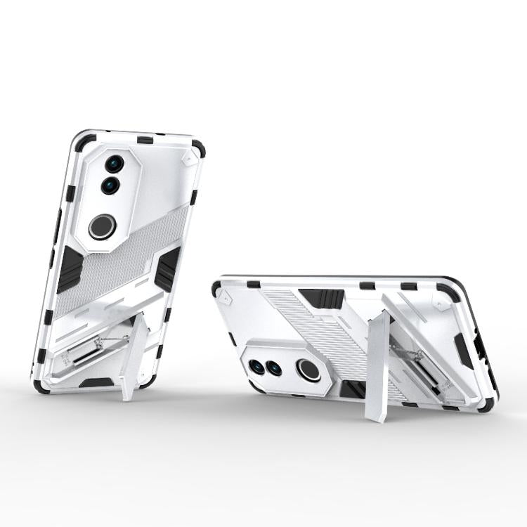 For vivo V50 5G Global Punk Armor 2 in 1 PC + TPU Phone Case with Holder