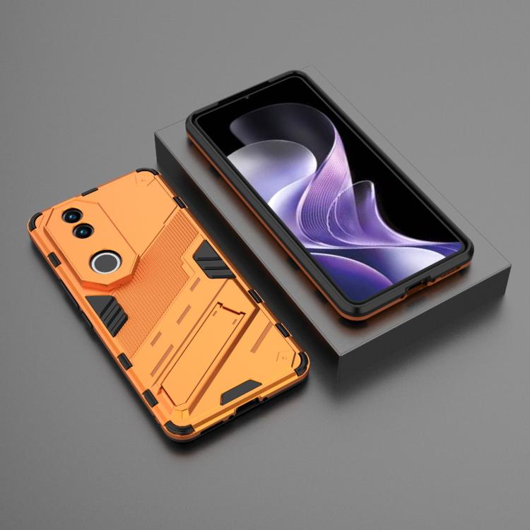 For vivo V50 5G Global Punk Armor 2 in 1 PC + TPU Phone Case with Holder