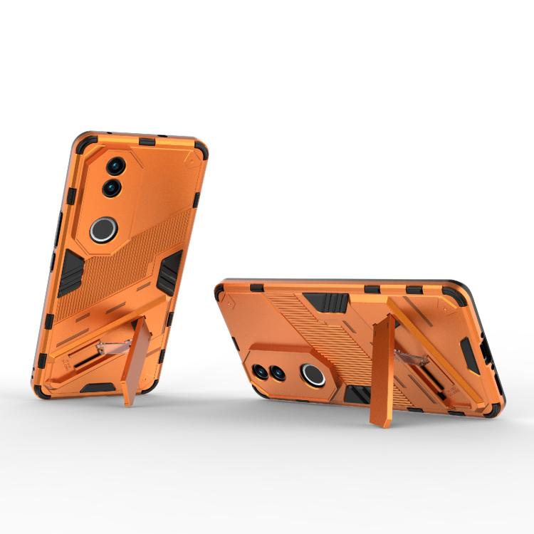 For vivo V50 5G Global Punk Armor 2 in 1 PC + TPU Phone Case with Holder