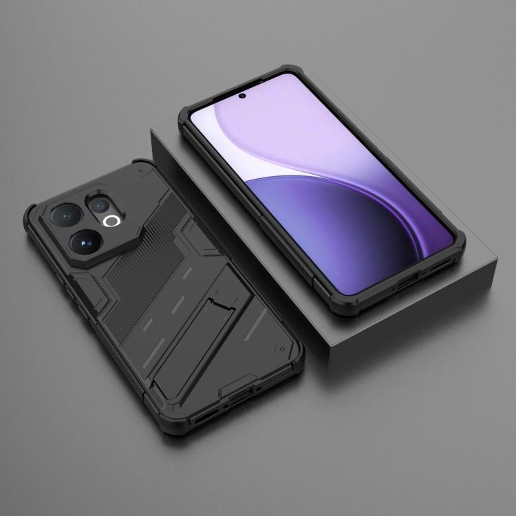 For vivo V60 5G Global Punk Armor 2 in 1 PC + TPU Phone Case with Holder