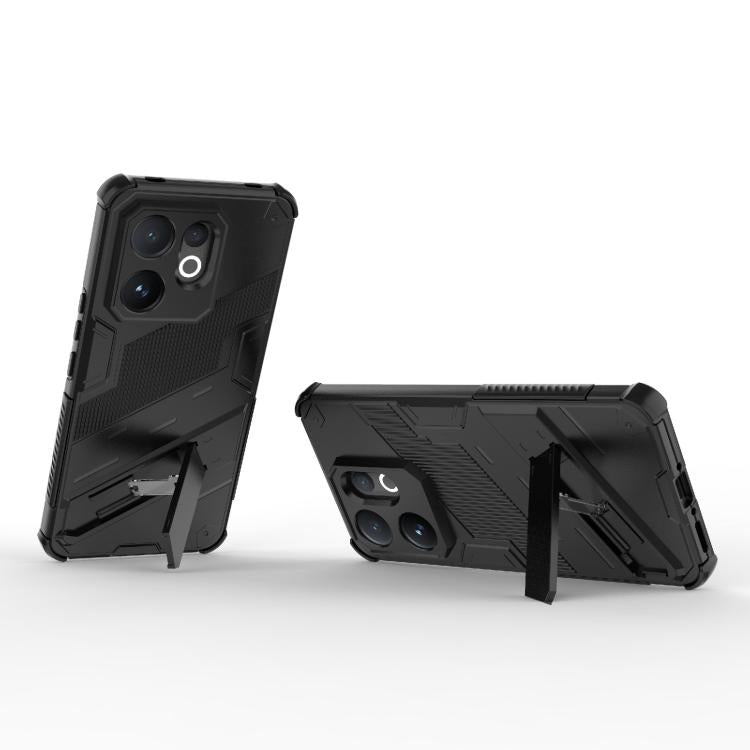 For vivo V60 5G Global Punk Armor 2 in 1 PC + TPU Phone Case with Holder