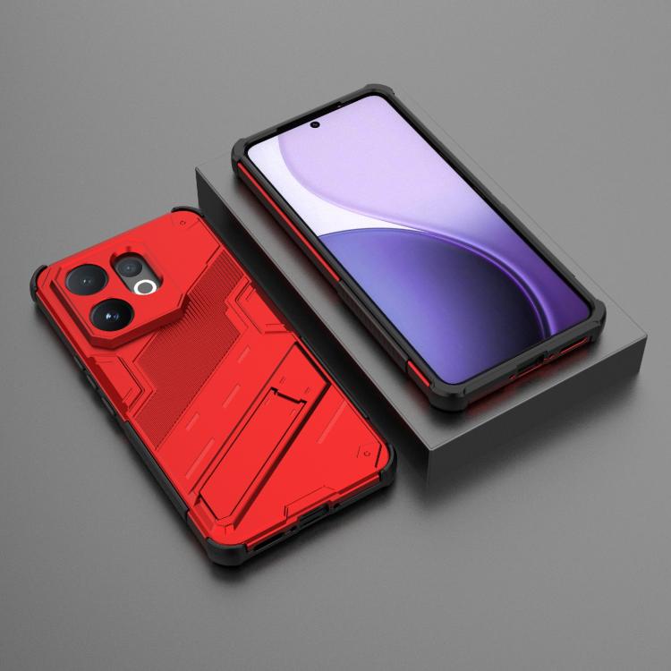 For vivo V60 5G Global Punk Armor 2 in 1 PC + TPU Phone Case with Holder