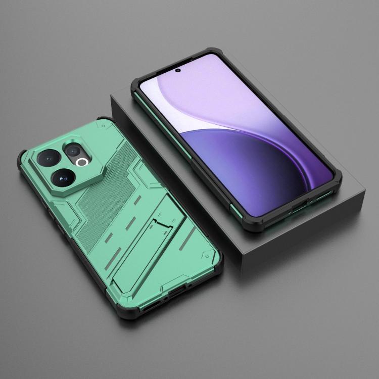 For vivo V60 5G Global Punk Armor 2 in 1 PC + TPU Phone Case with Holder