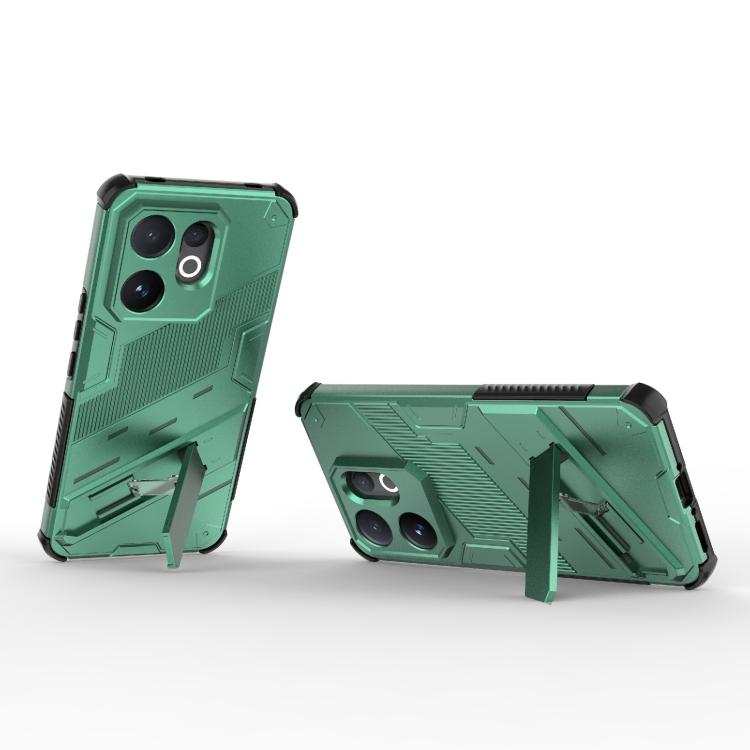 For vivo V60 5G Global Punk Armor 2 in 1 PC + TPU Phone Case with Holder