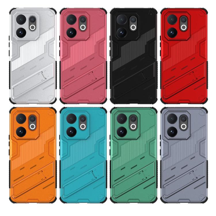 For vivo V60 5G Global Punk Armor 2 in 1 PC + TPU Phone Case with Holder